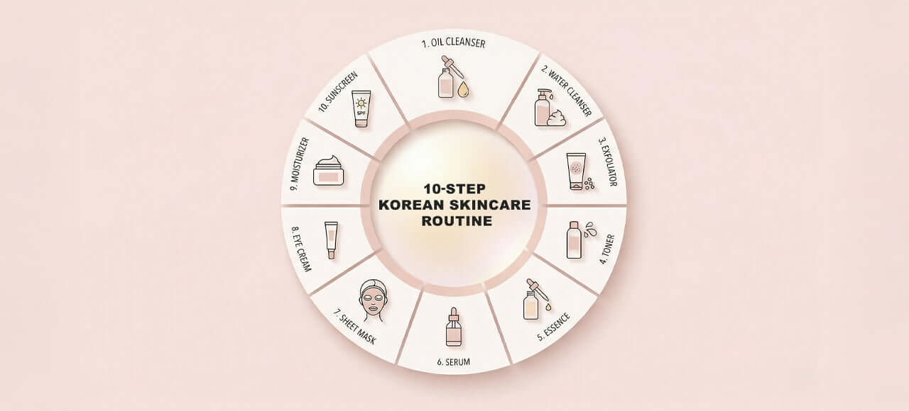 10-Step Korean Skincare Routine: Your Guide