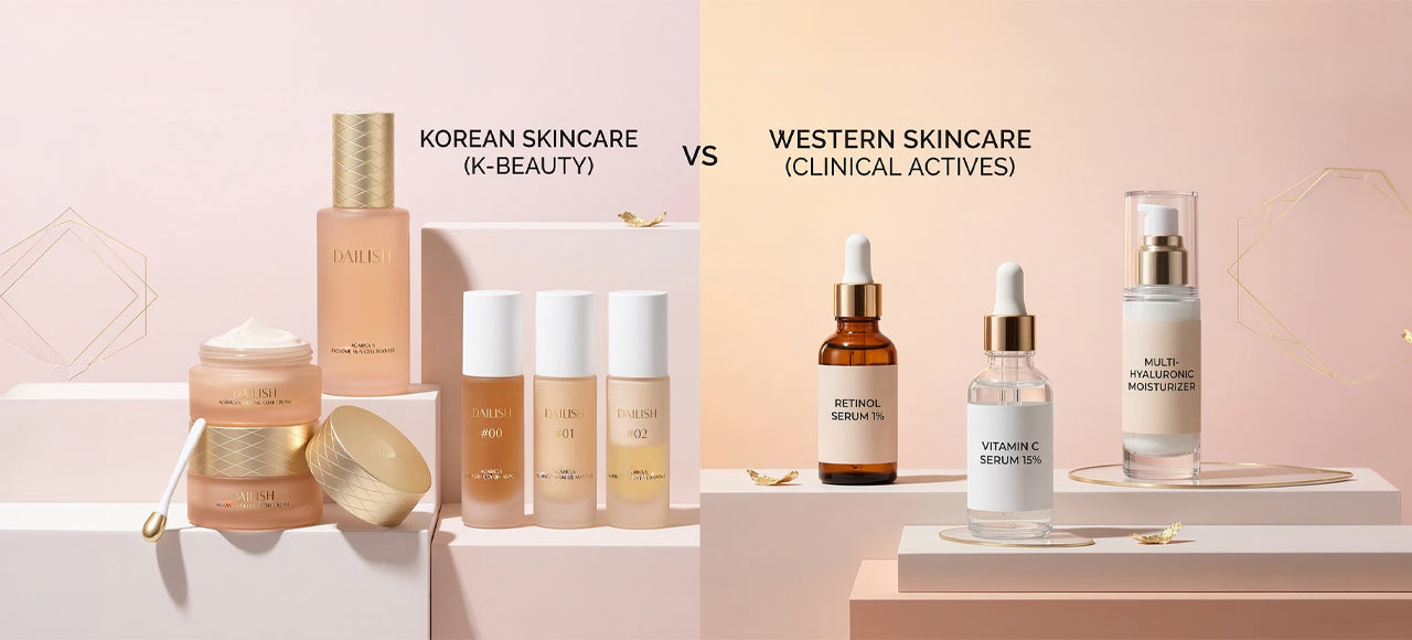 Korean Skincare vs Western Skincare: Key Differences, Benefits & Which Is Better